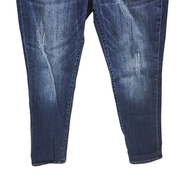 Kut From the Kloth Boyfriend‎ Jeans Women's Size 8 Distressed Denim KFTK - Picture 6 of 9